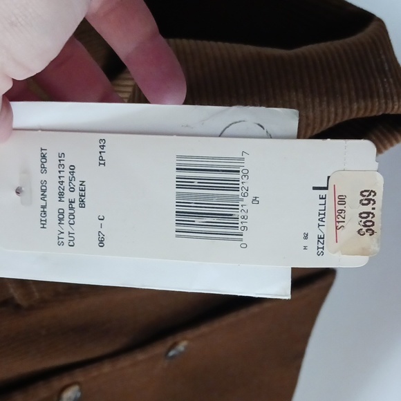 Light Jacket in Moss Brown Colour. - Picture 2 of 7